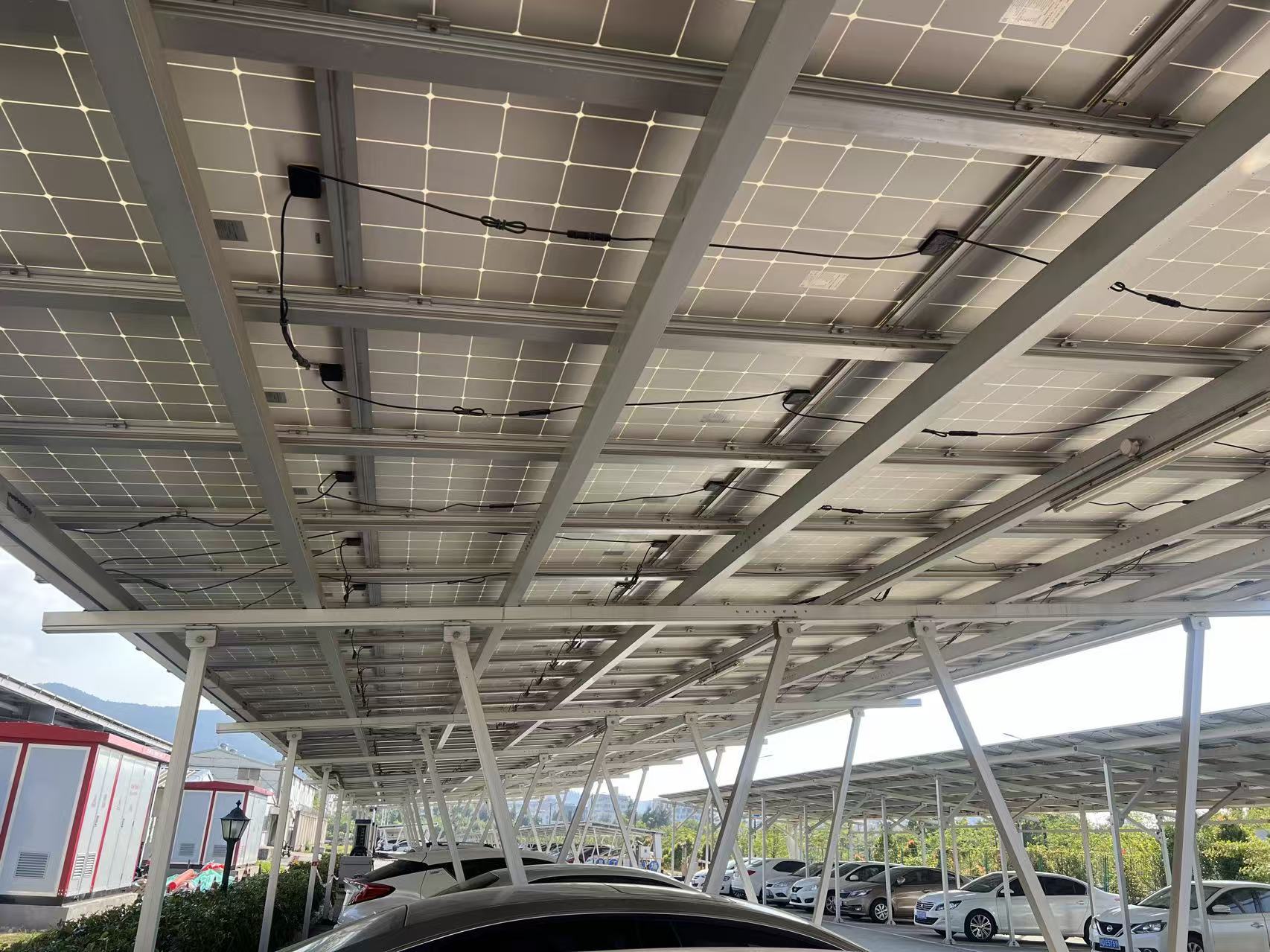 Die Funktion eines wasserdichten Carports aus Aluminiumlegierung