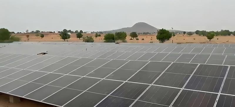 1,6-MW-Solarmontageprojekt in Afrika erfolgreich umgesetzt