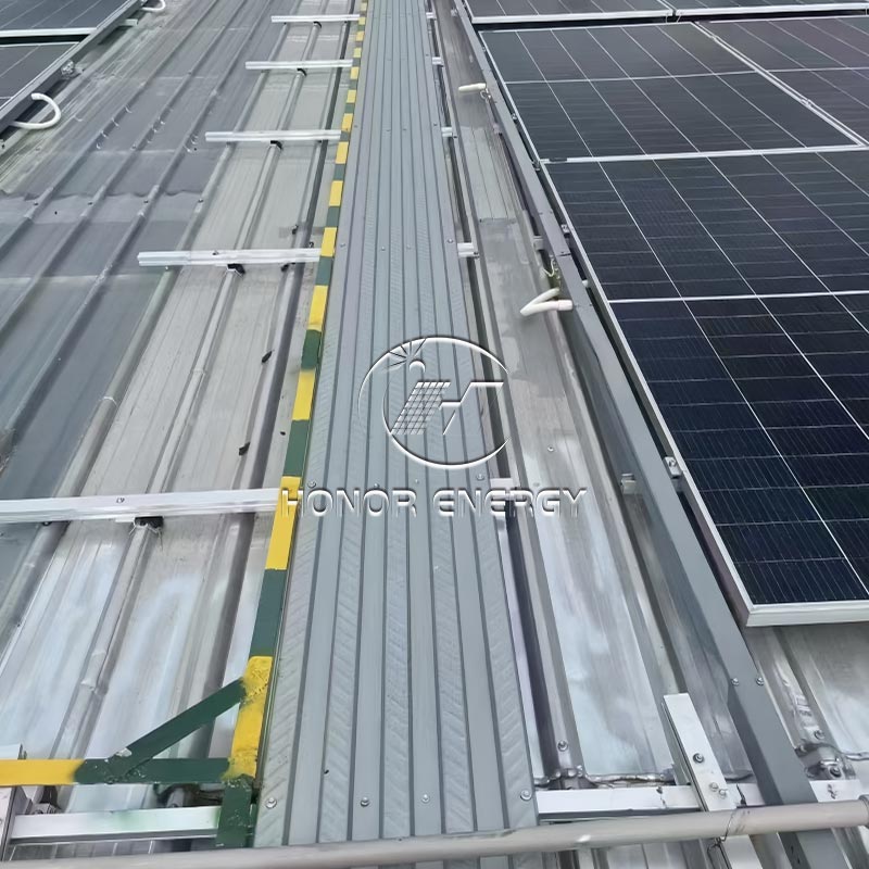 Metallstahl -Solardachhalterung