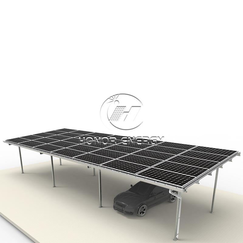 Stahl vier Post -Solar -Carport -Halterung