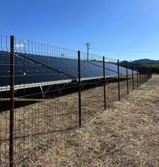 solar welding mesh fence