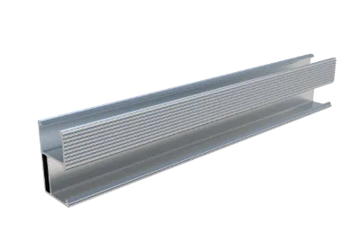 Solar Aluminum R Type Rail