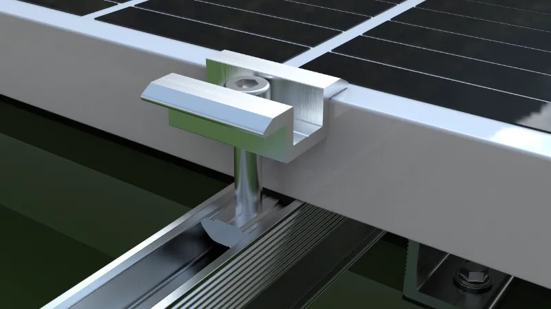 Solar Aluminum R Type Rail