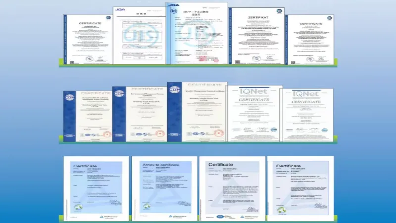 Steel Single Post Solar Carport Mount certificates