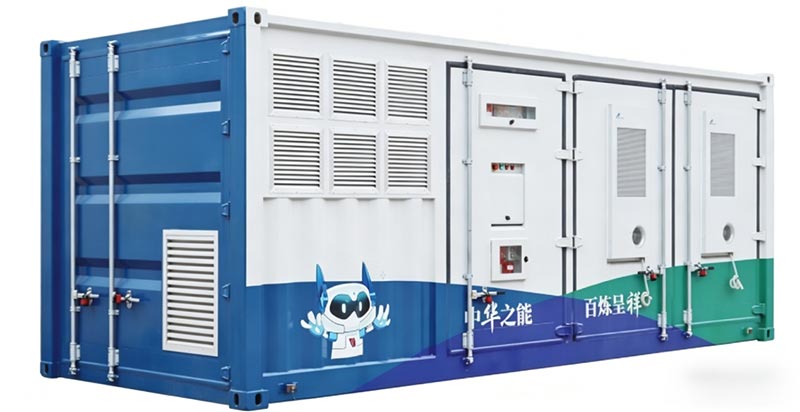 Integriertes Container-Energiespeichersystem