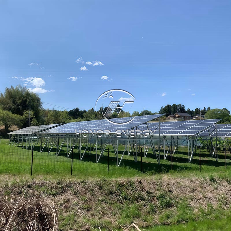 Multiple Row Typ Solar Ackerland Mount