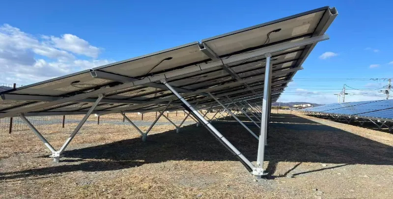 Schraubpfahl-Solar-Aluminium-Bodenmontage