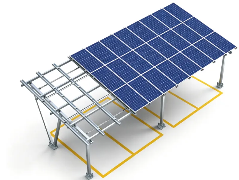 Carport-Montagesystem vom Typ Solar IV
