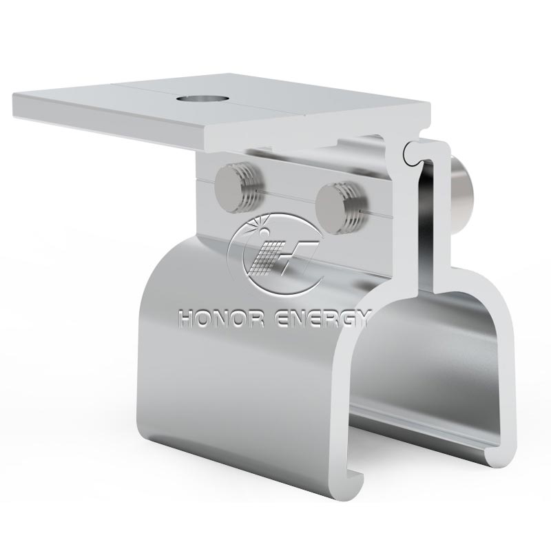 Solarclip-Glock für Metalldach