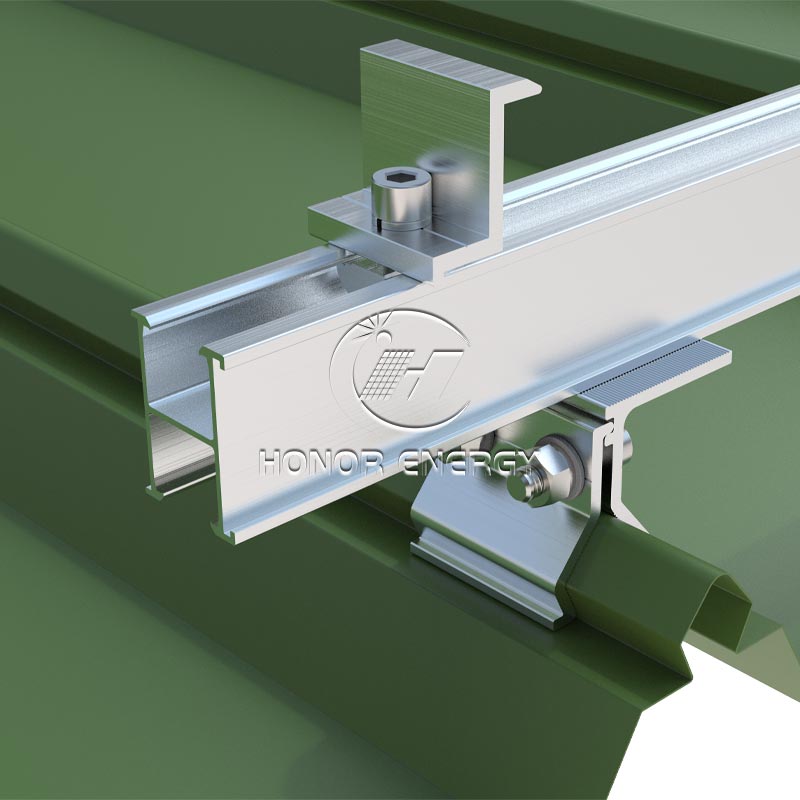 Solarmetalldach Kliplok Mount