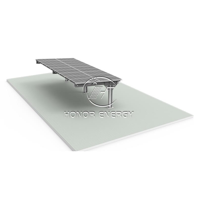 Stahl Single Post Solar Carport Mount