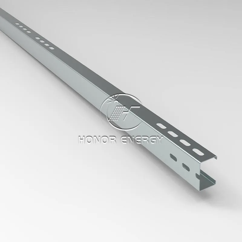 Stahl Solarschiene