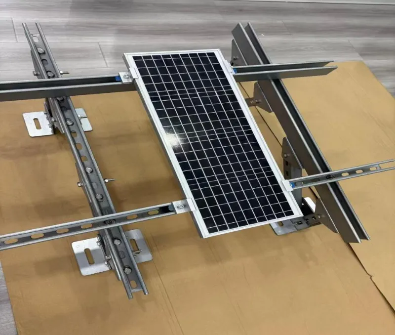 U-Schienen-Solarstahl-Bodenmontagesystem