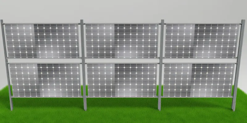 Vertikale Solar-Aluminiummontage